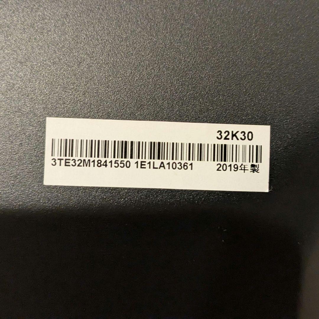 Hisense 32型液晶テレビ 32K30（2019年製）