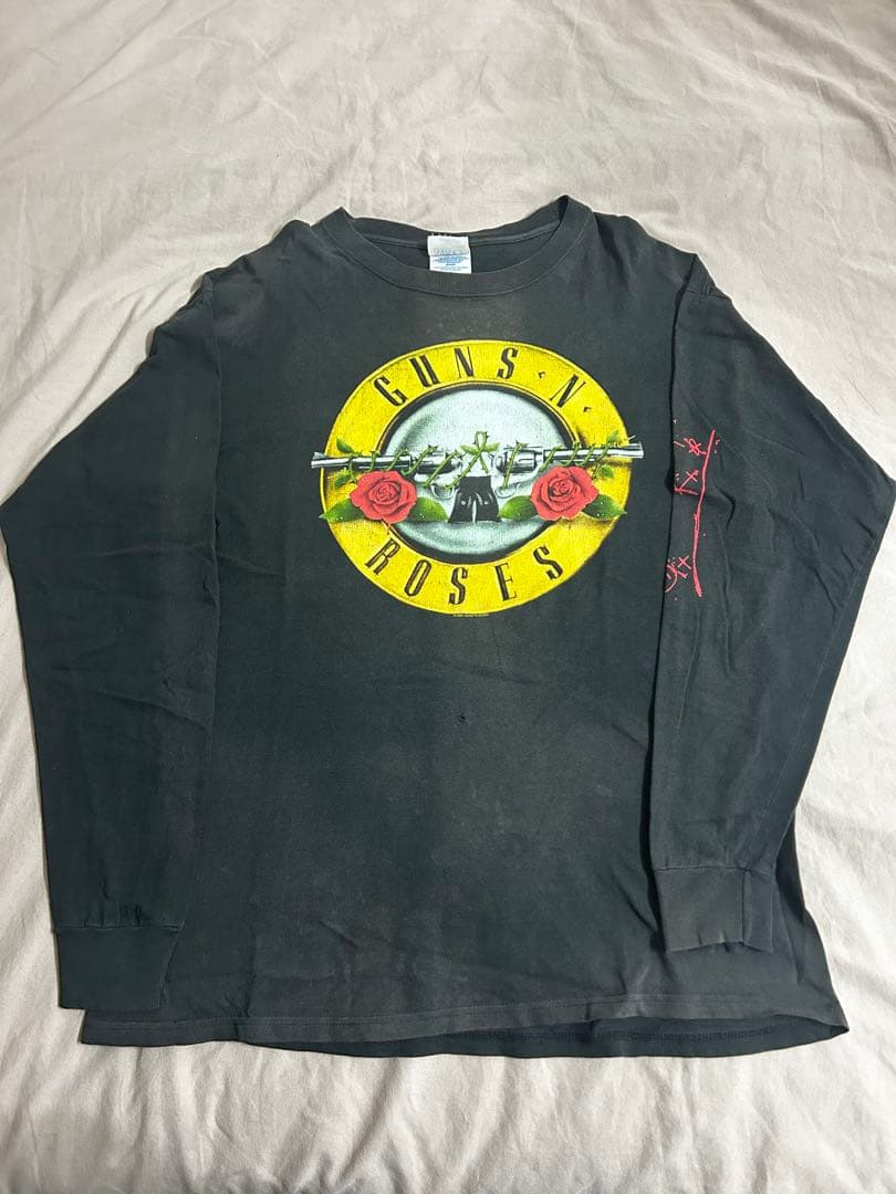 Guns N' Roses 長袖シャツ M&O Knits
