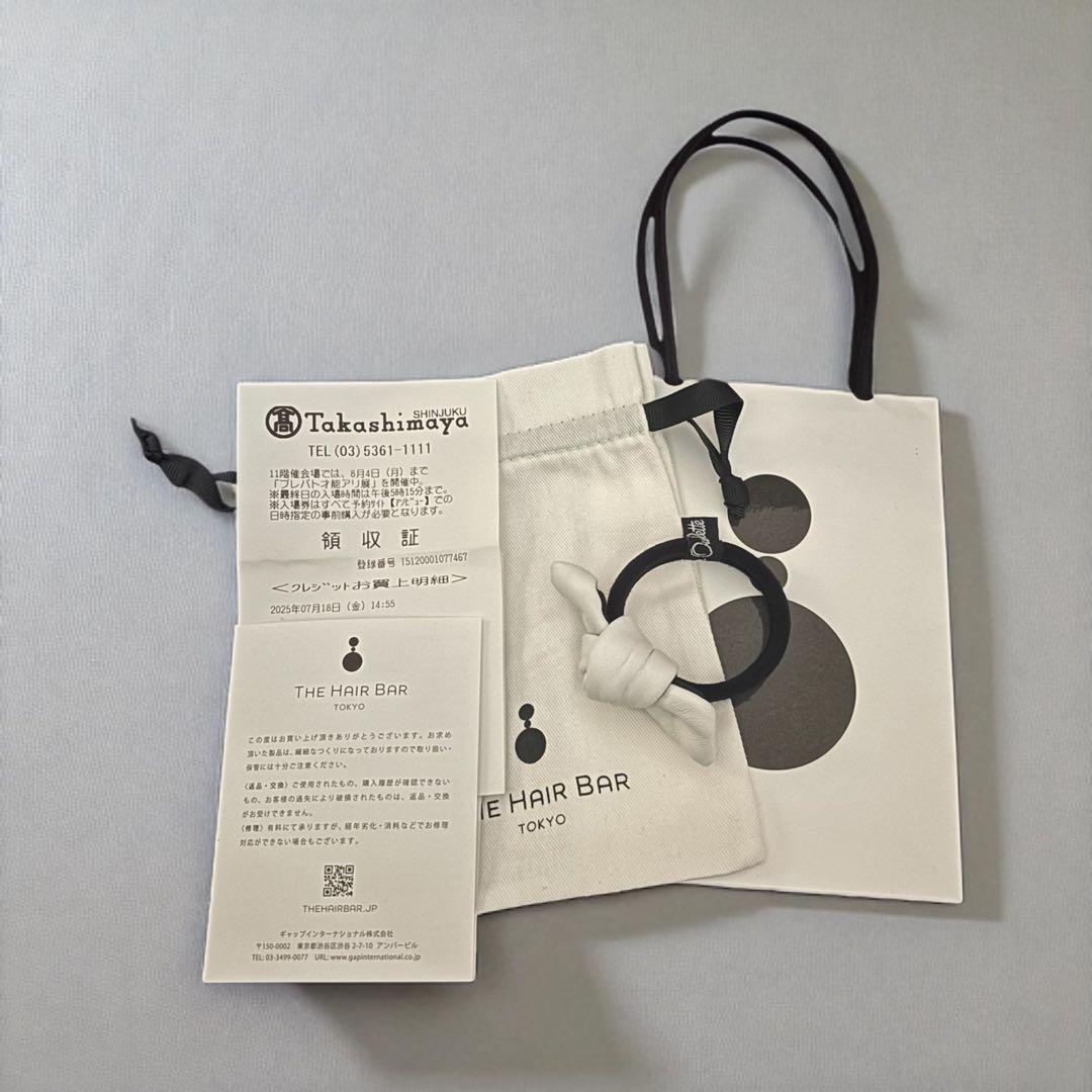 THE HAIR BAR TOKYO♡レザースモールノットポニー♡