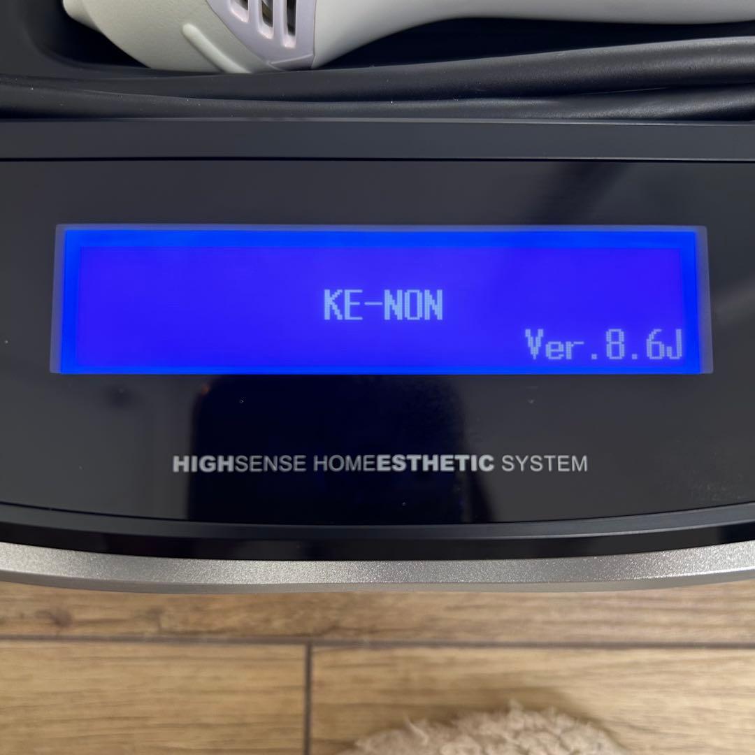 【美品！残量99%】ケノン KE-NON Ver.8.6J 脱毛器