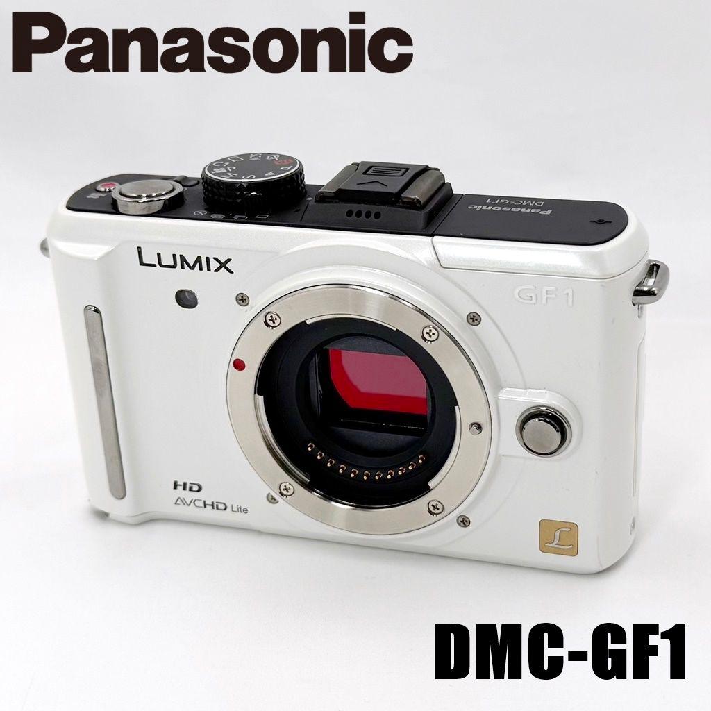 パナソニック DMC-GF1 ボディ シェルホワイト ミラーレス カメラ 中古
