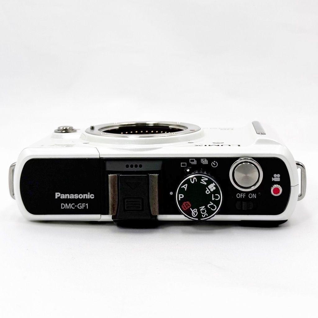 パナソニック DMC-GF1 ボディ シェルホワイト ミラーレス カメラ 中古