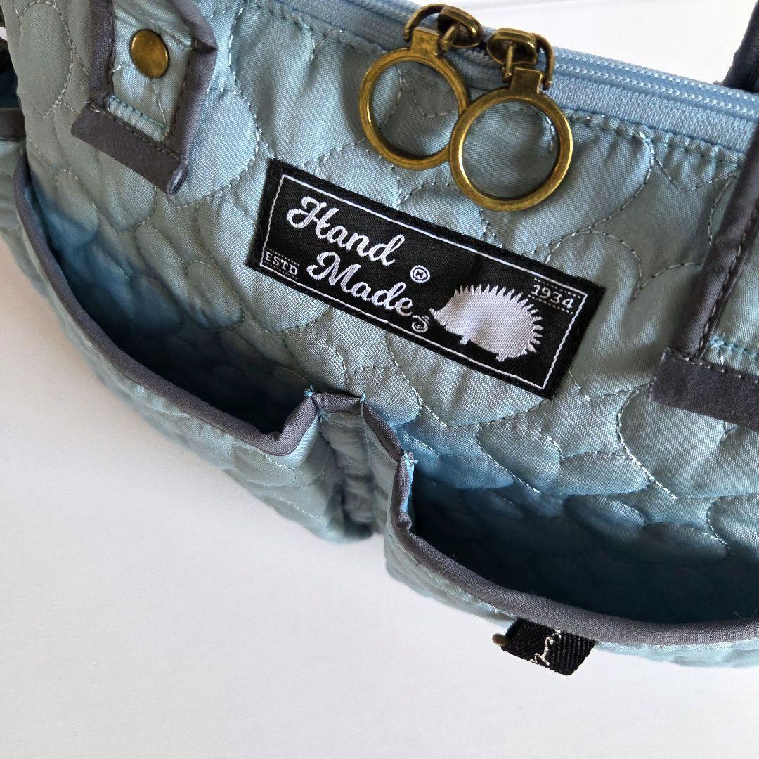 JUNE　ポケットいっぱいトートバッグ　　ハンドメイド