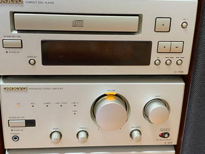 オンキョー ONKYO INTEC コンポ スピーカー