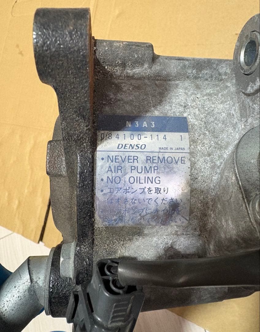 RX-7 FD3S 5型 エアポンプ 作動良好
