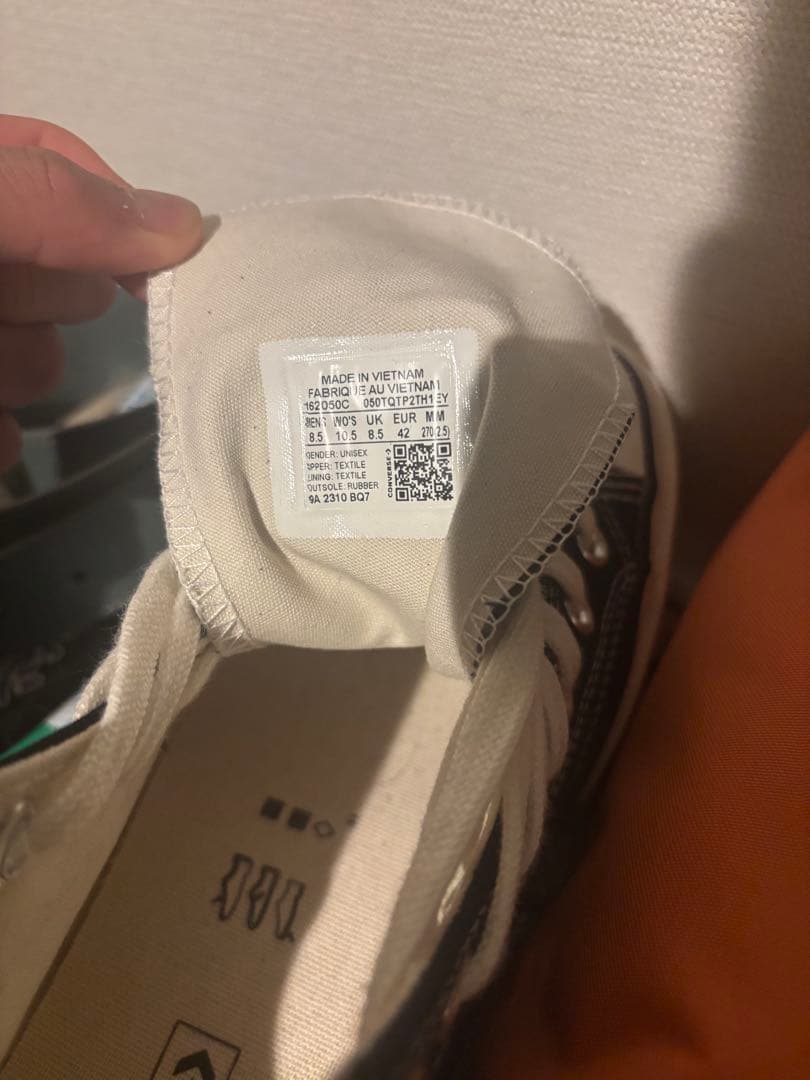 CONVERSE ALL STAR ct70ハイカット ブラック海外限定