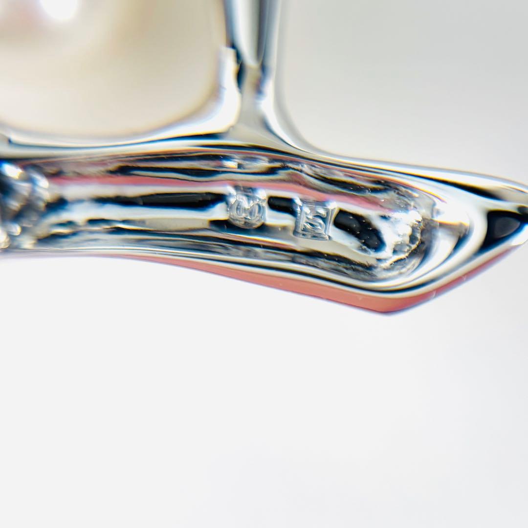 【極美品】ミキモト 幸福の木 ラージサイズ シルバー ブローチ 巾着 箱付き