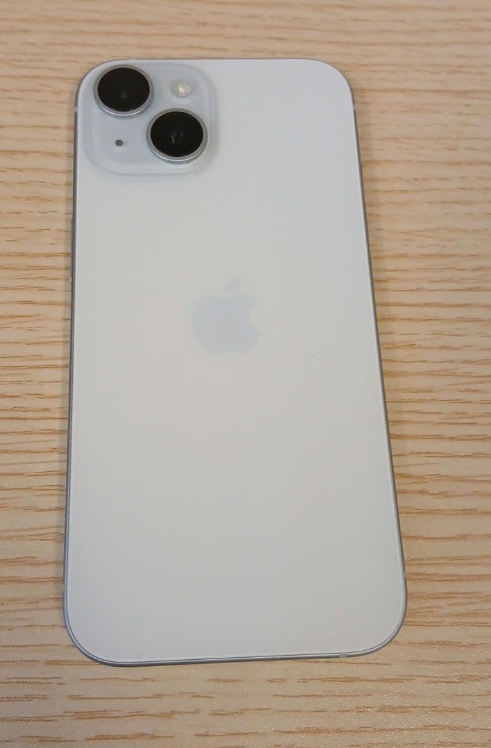 【美品】iPhone15 128GB ブルー　SIMフリー