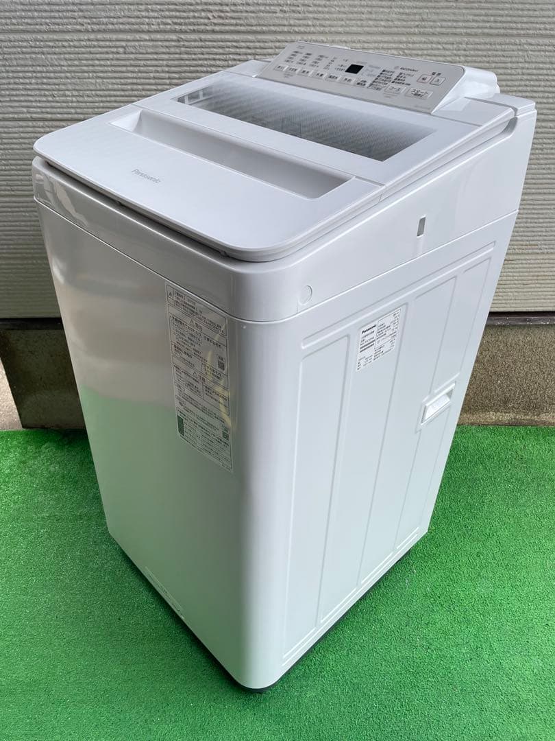 802 パナソニック 7kg洗濯機 エコナビ インバーター パワフル滝洗い搭載