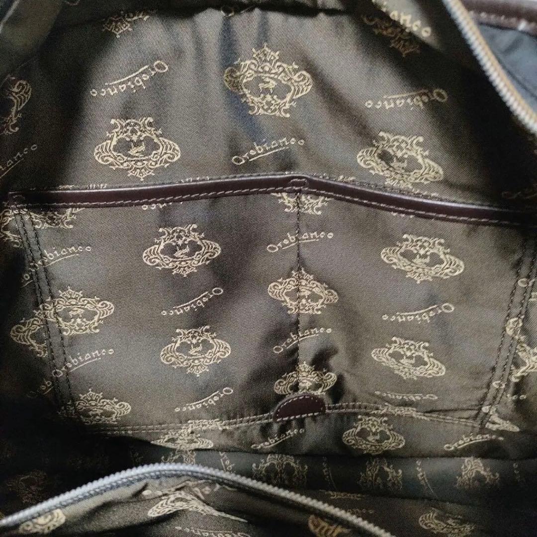 【極美品】orobianco ビジネス レザートートバッグ A4収容可