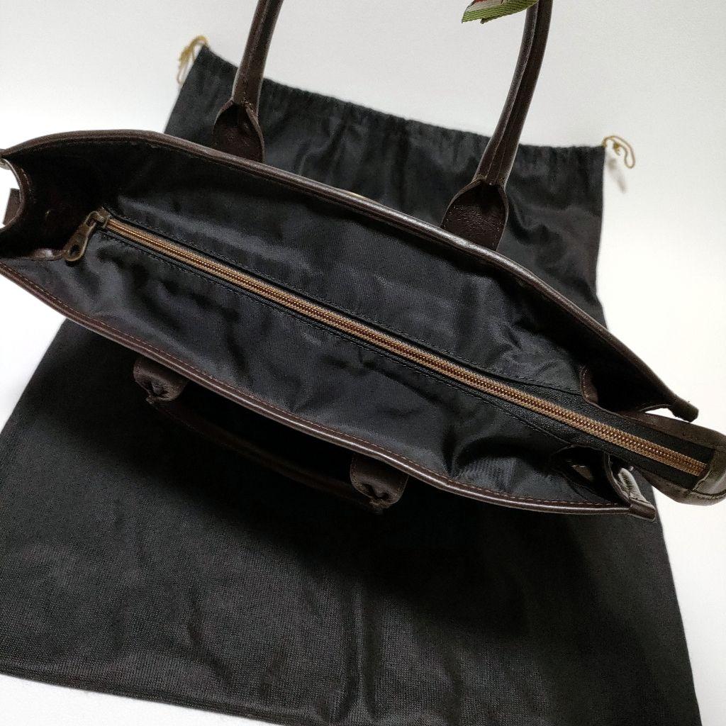 【極美品】orobianco ビジネス レザートートバッグ A4収容可