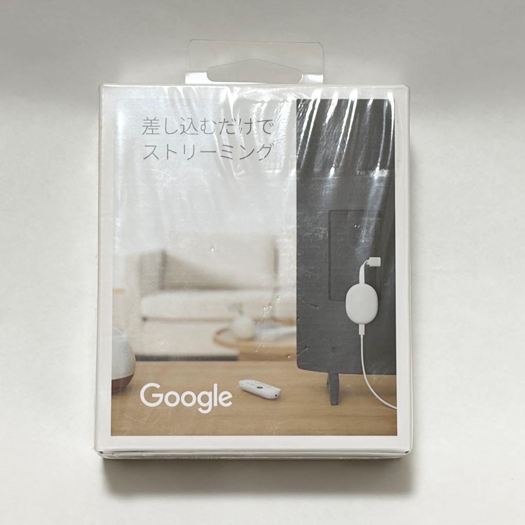 新品 Google Chromecast with Google TV 4K
