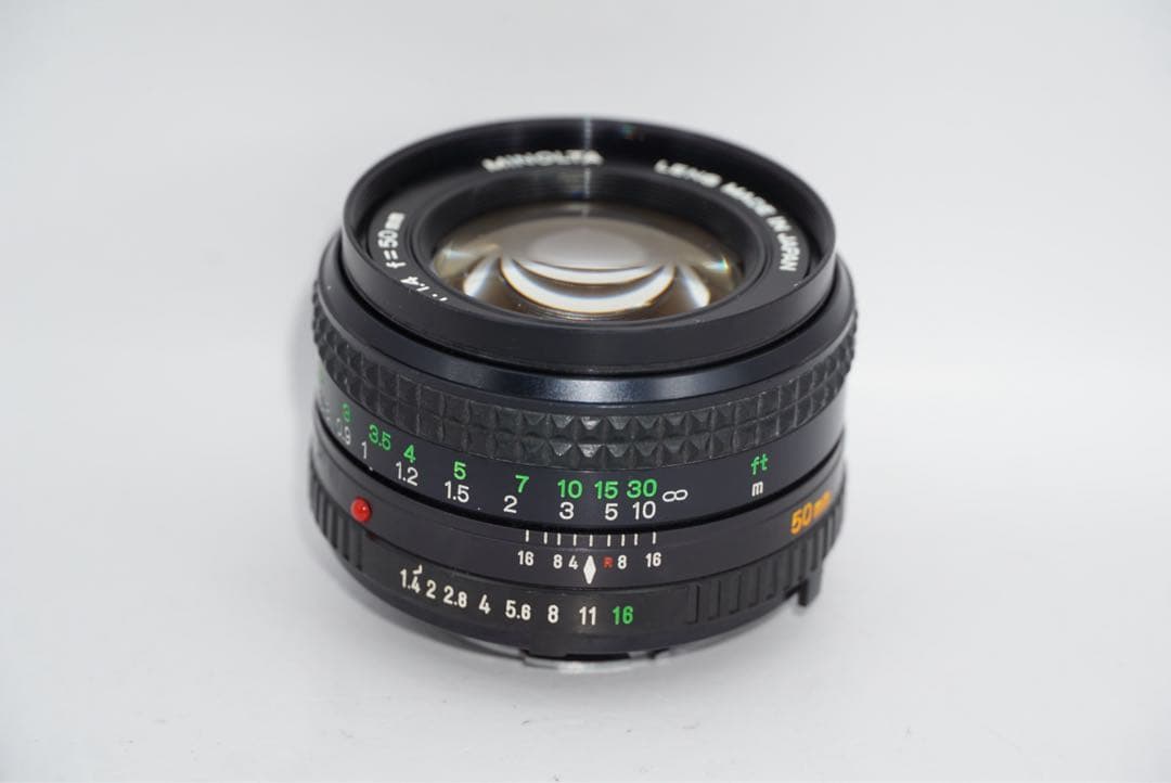 レンズ(単焦点) minolta MD ROKKOR 50mm F1.4
