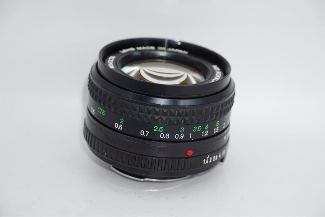 レンズ(単焦点) minolta MD ROKKOR 50mm F1.4