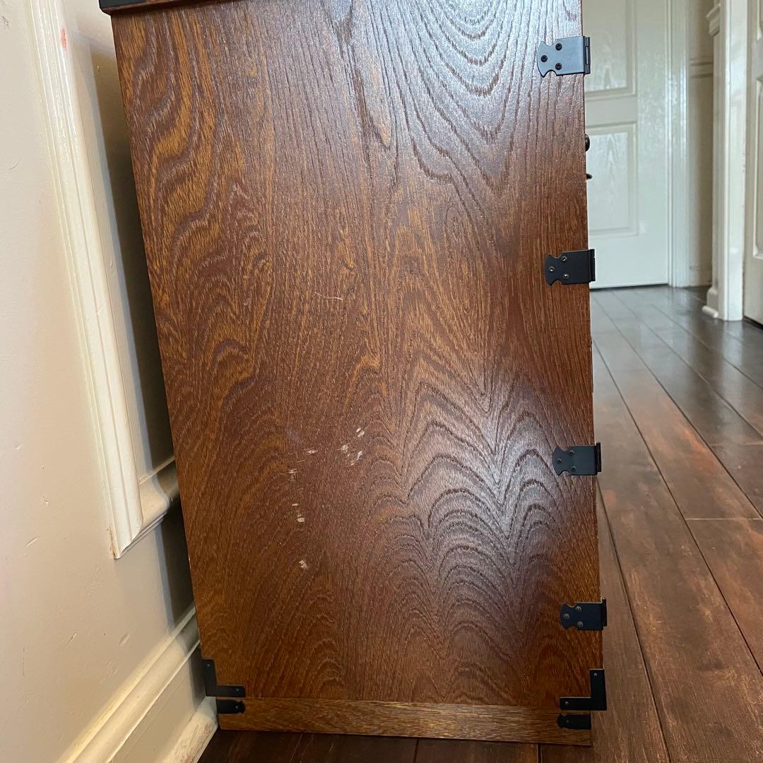 希少 箪笥 裁縫箱 木箱 からくり 隠し有り 古道具 和ダンス レトロ