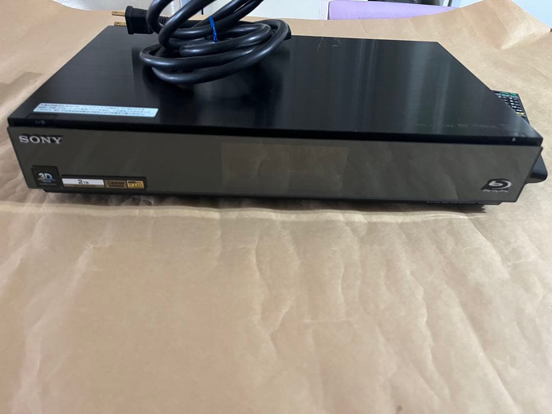 SONY ブルーレイプレーヤー　2TB