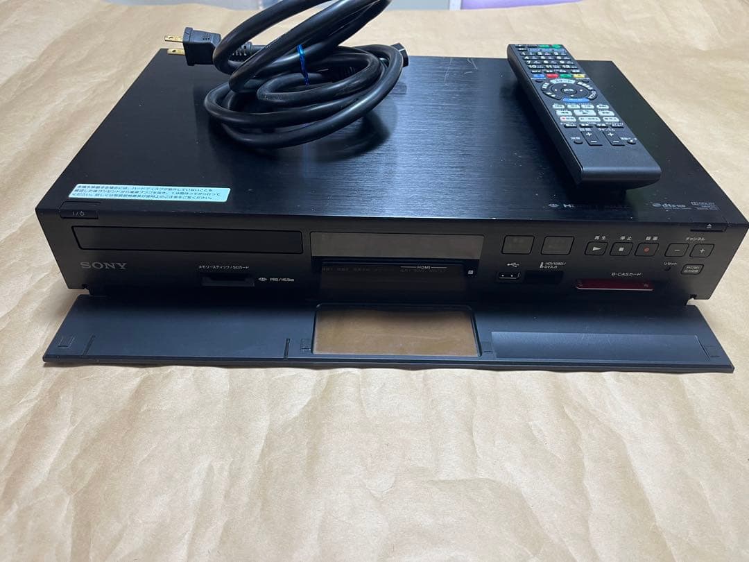 SONY ブルーレイプレーヤー　2TB