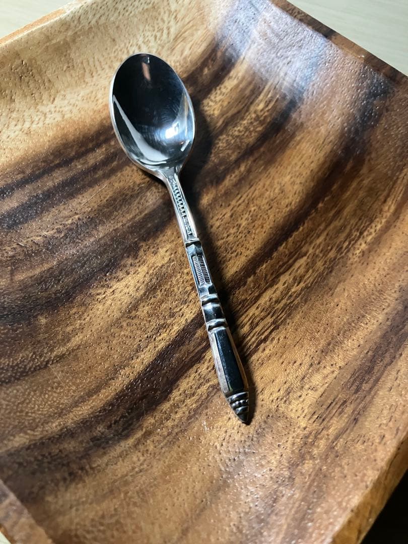 【美品】ERCUIS エルキュイ フランス製 モカスプーン6本 元箱付