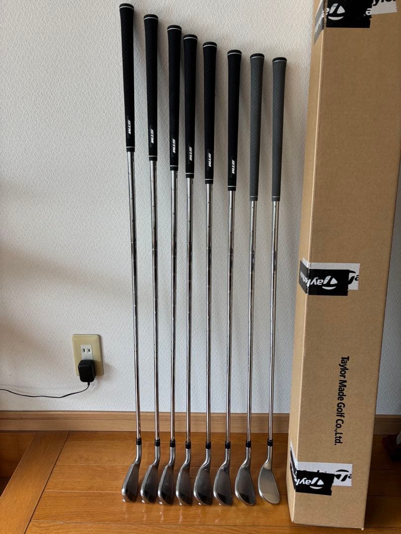 テーラーメイド M4 2021 アイアン 8本セット(5-P）A、S