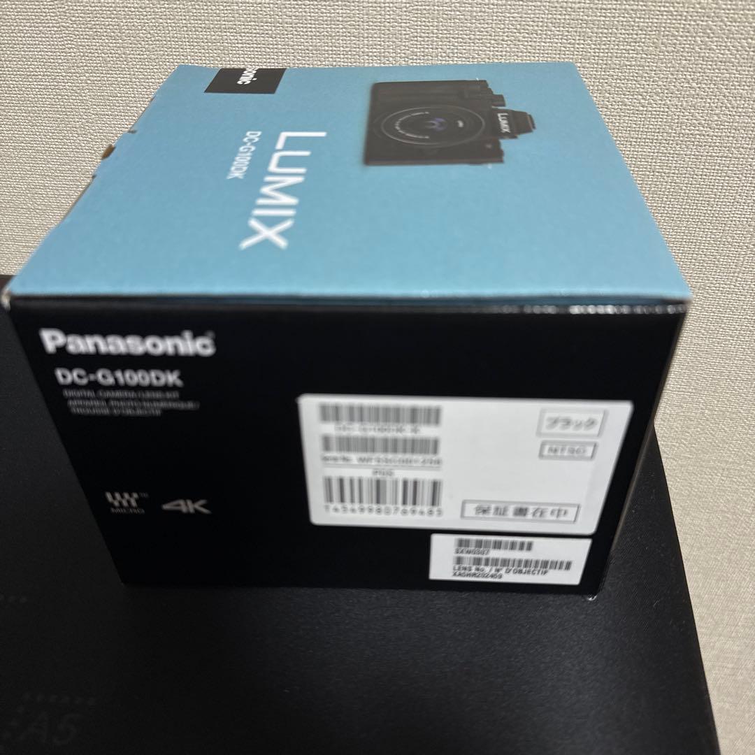 Panasonic LUMIX DC-G100DK ミラーレス一眼