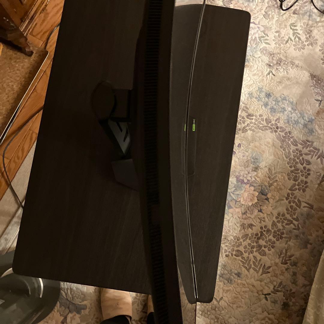 Dell S2721HGF 27インチ 曲面ゲーミングモニター1回使用保証期間内