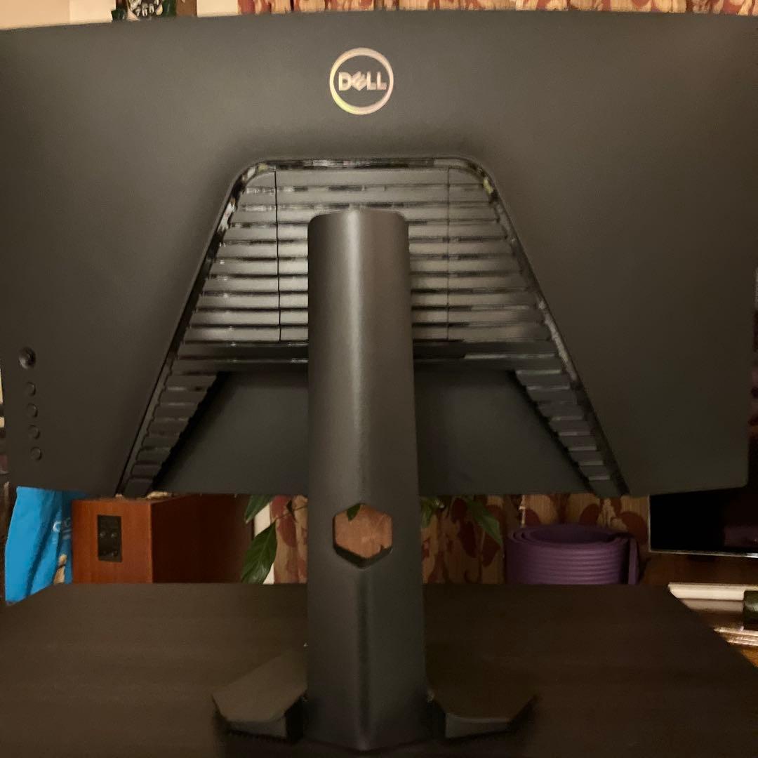 Dell S2721HGF 27インチ 曲面ゲーミングモニター1回使用保証期間内