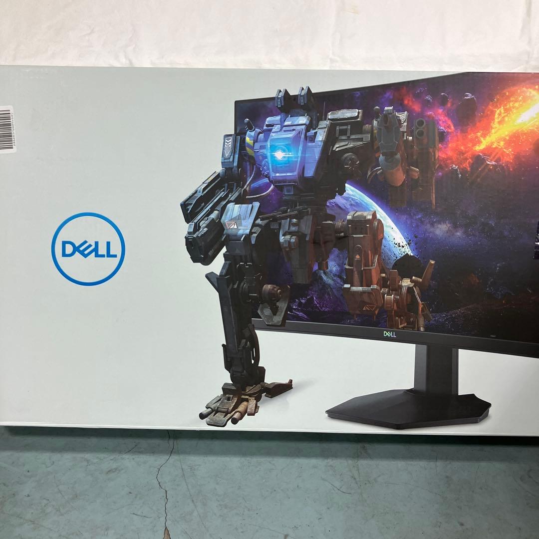 Dell S2721HGF 27インチ 曲面ゲーミングモニター1回使用保証期間内