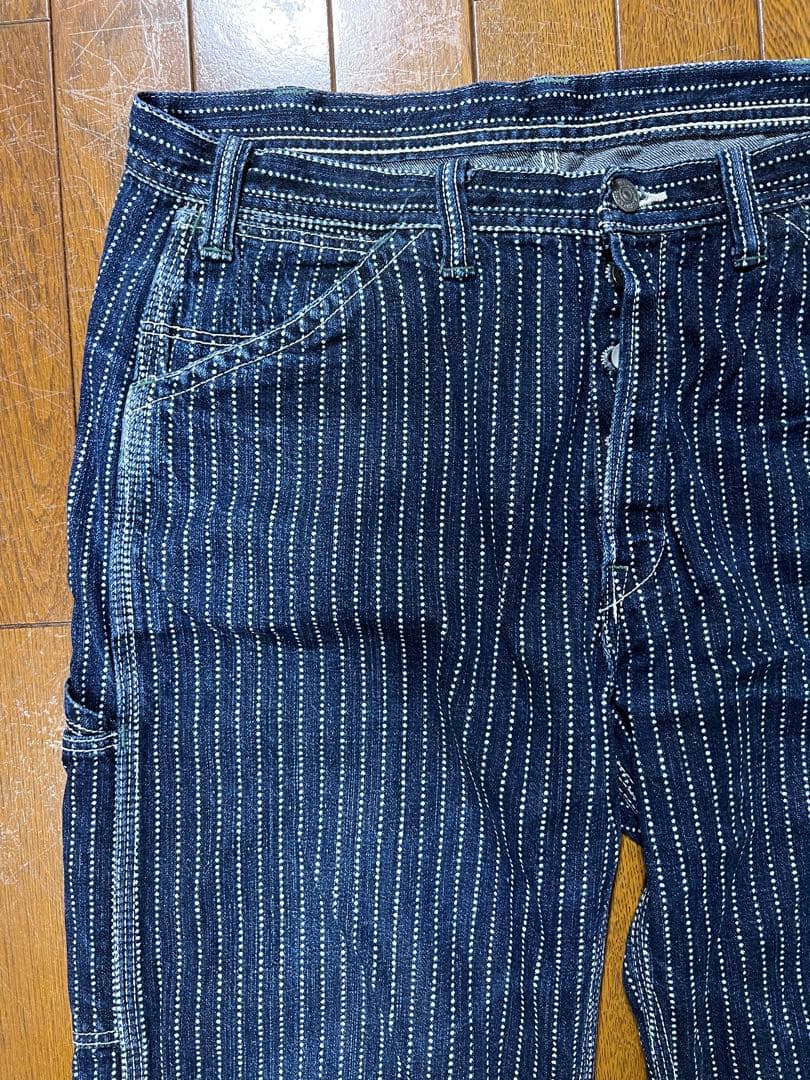 フラットヘッド WPN-03W ウォバッシュペインターパンツ　W36