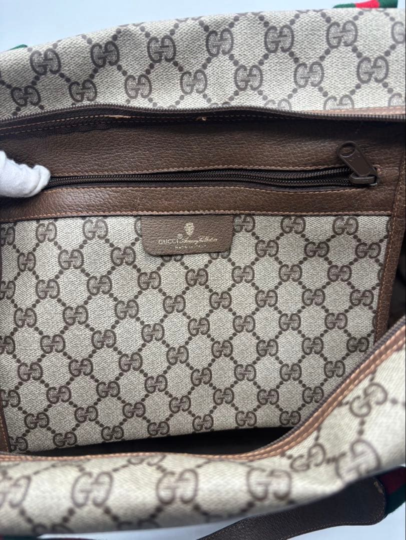 グッチ GUCCI ボストンバッグ オールドグッチボストンブラウン