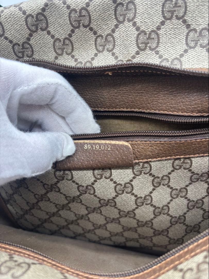 グッチ GUCCI ボストンバッグ オールドグッチボストンブラウン