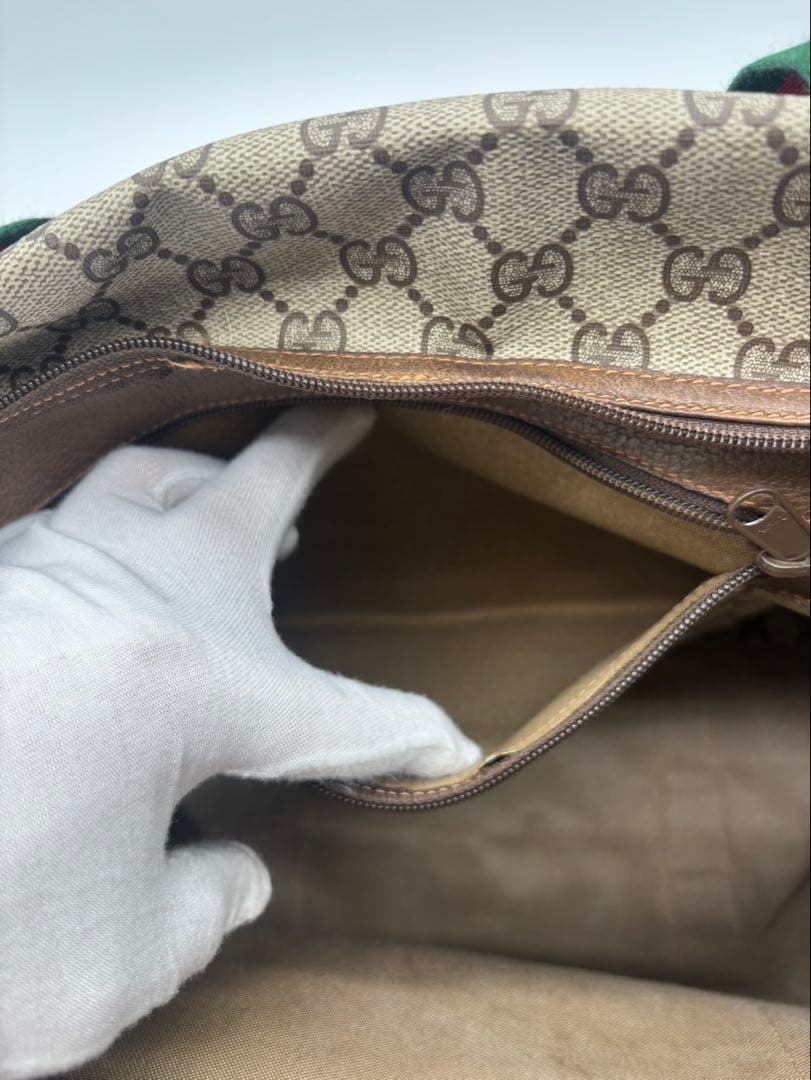 グッチ GUCCI ボストンバッグ オールドグッチボストンブラウン