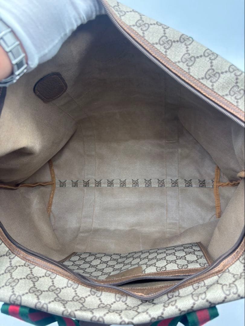 グッチ GUCCI ボストンバッグ オールドグッチボストンブラウン