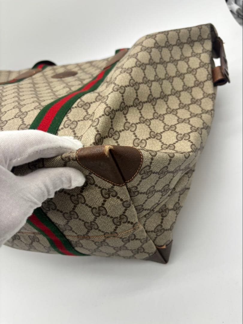 グッチ GUCCI ボストンバッグ オールドグッチボストンブラウン