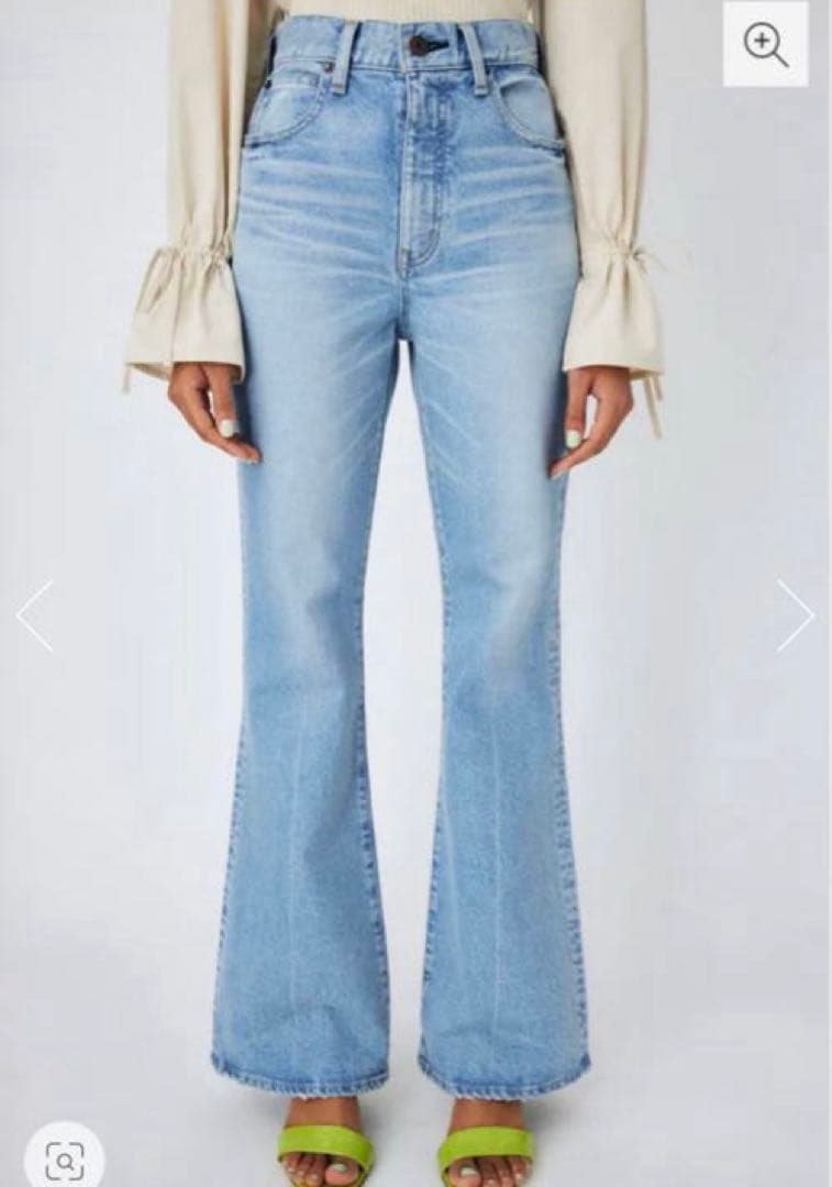 ※専用※【未使用品】MOUSSY MVS L.ブルー　フレア　24