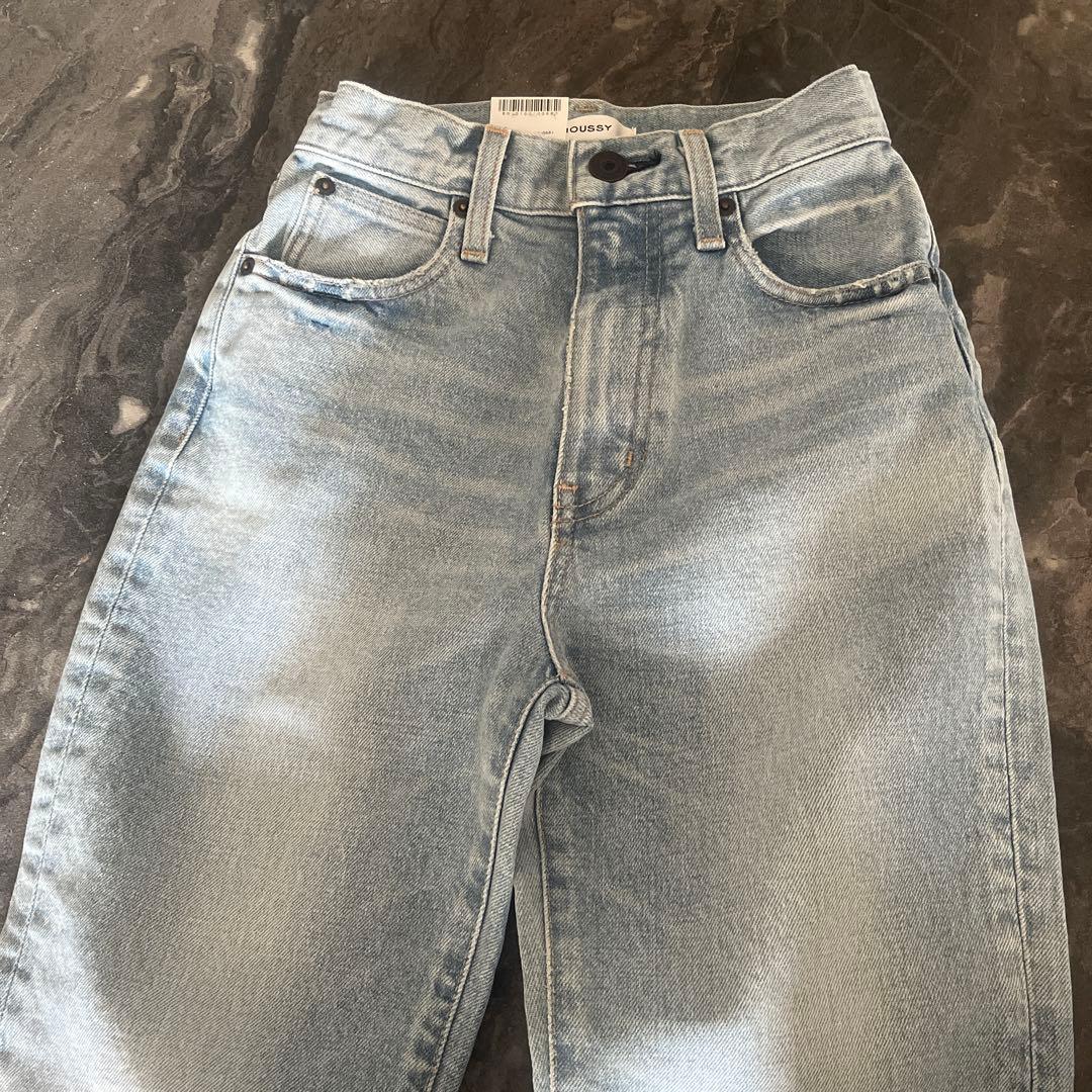 ※専用※【未使用品】MOUSSY MVS L.ブルー　フレア　24