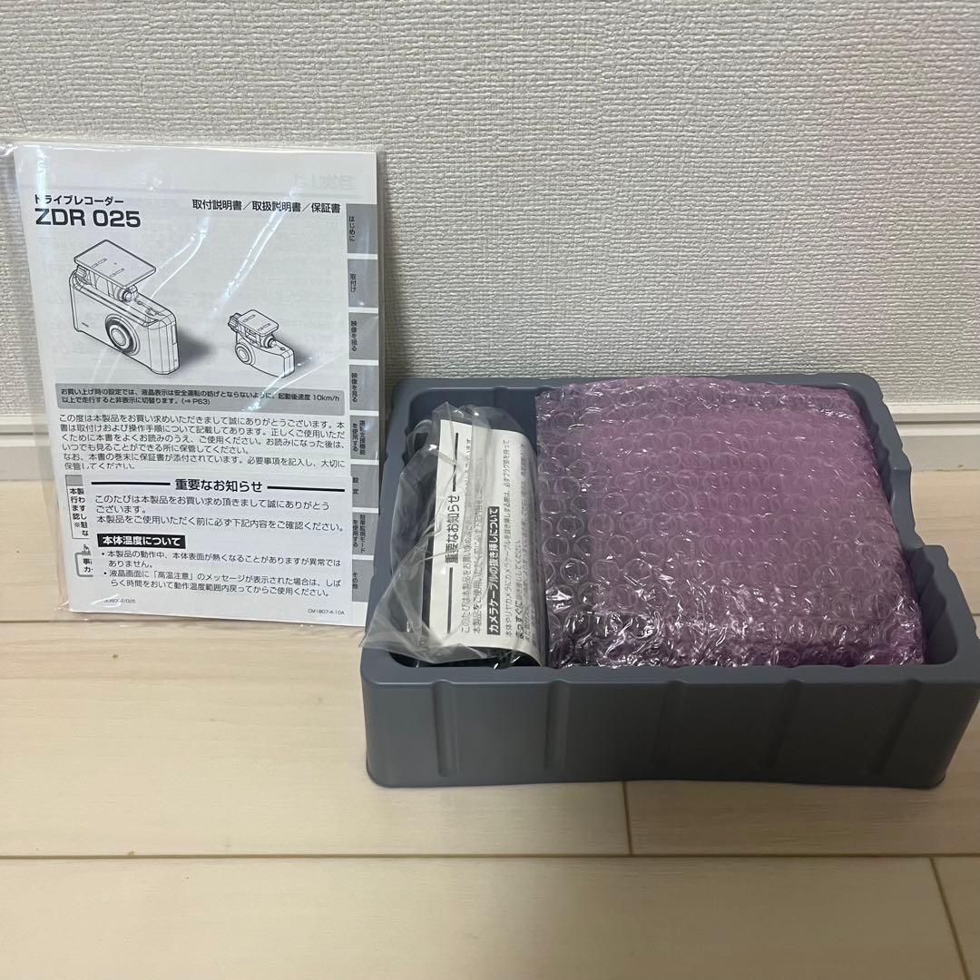 COMTEC 車用 前後2カメラ ドライブレコーダー　ZDR025