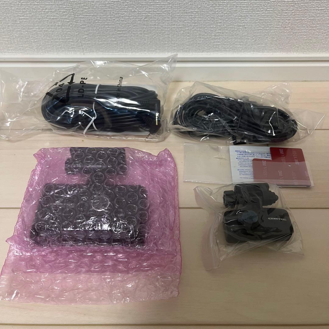 COMTEC 車用 前後2カメラ ドライブレコーダー　ZDR025