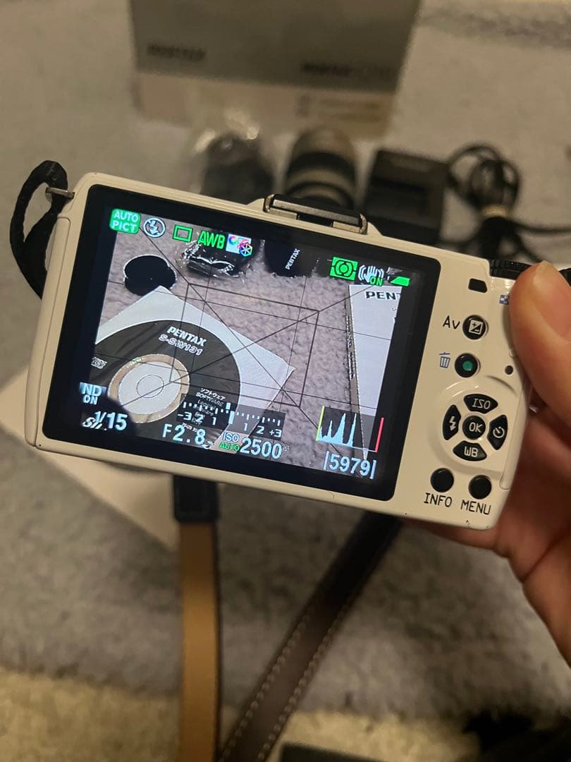 PENTAX Q10 ミラーレスカメラ レンズキット ホワイト