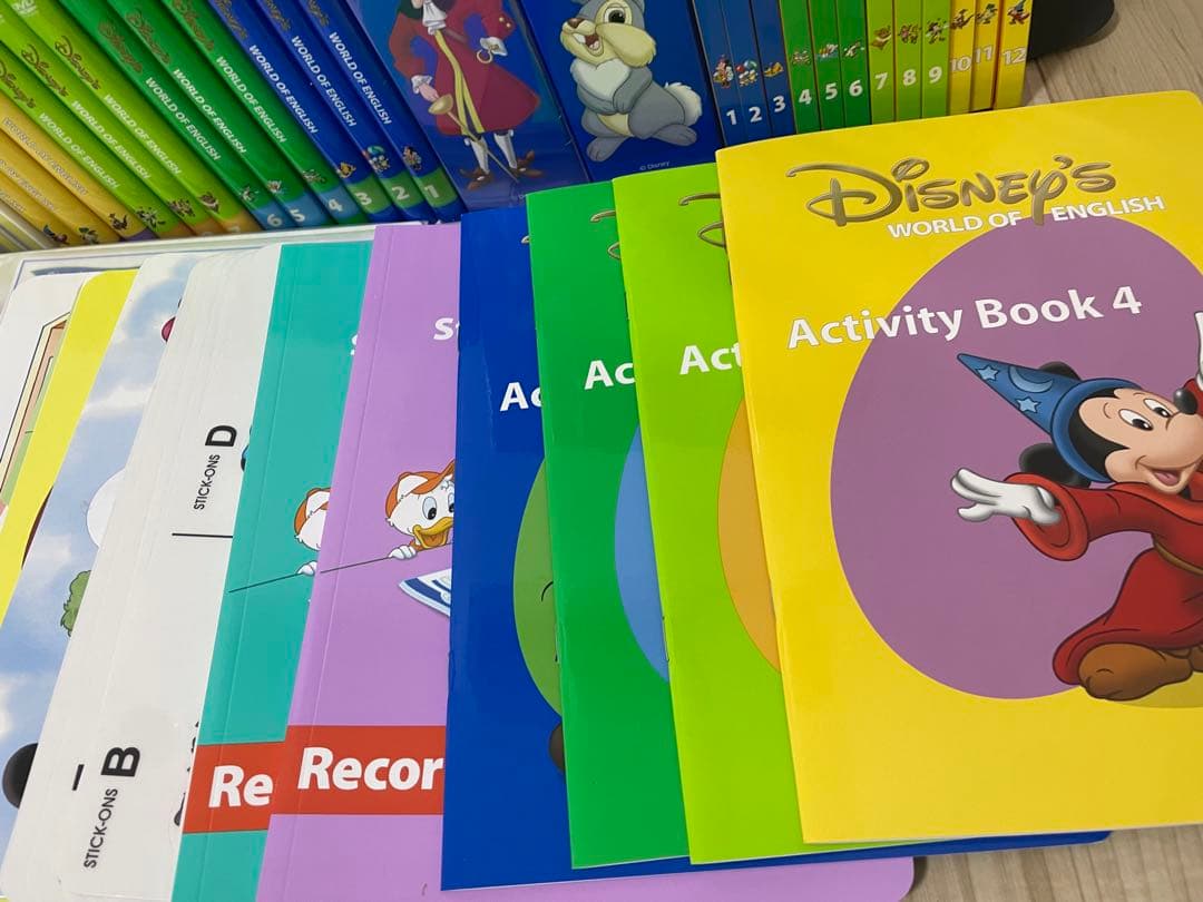 DWE ディズニー英語システム　メインプログラムフルセット　新子役　美品　2