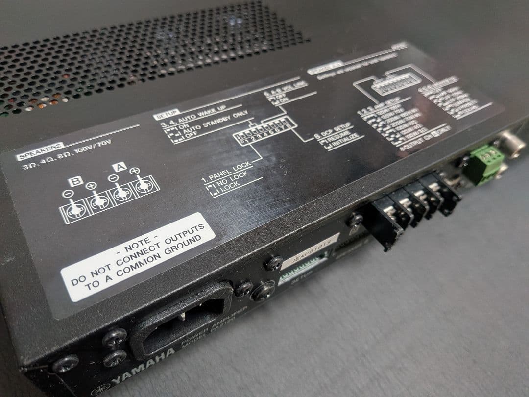 即購入可 美品完動品YAMAHA ヤマハ PA2120 パワーアンプ