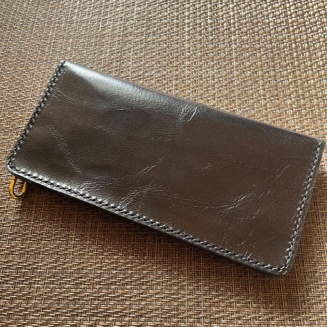 【週末限定価格】ゴート ロングトラッカーウォレット ブラス