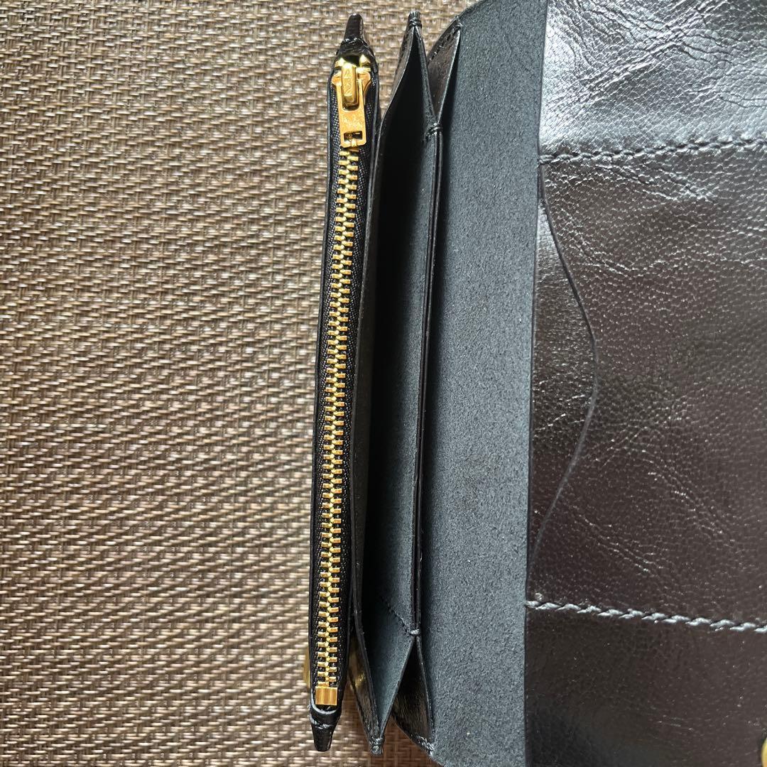 【週末限定価格】ゴート ロングトラッカーウォレット ブラス