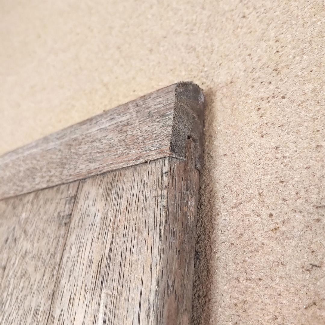 古材 【送料込み】【古材 ⑤ 超レア 樫・白樫？ 張り板・洗濯板・洗い板】