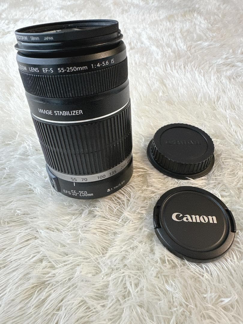 Canon EF-S 55-250mm IS 望遠レンズ 手ぶれ補正