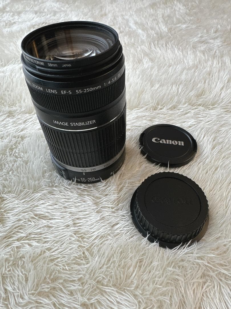 Canon EF-S 55-250mm IS 望遠レンズ 手ぶれ補正