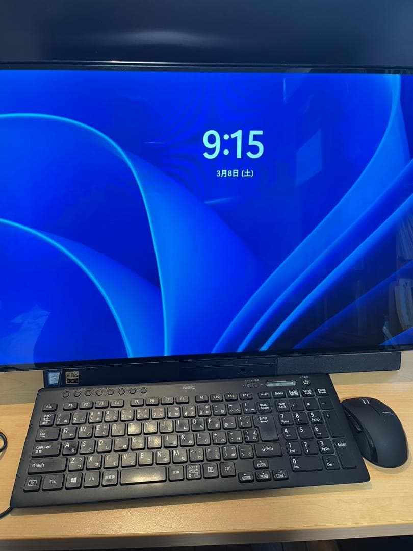 中古美品Win11 NECLAVIE一体型 27インチ メモリ16GHDD4TB