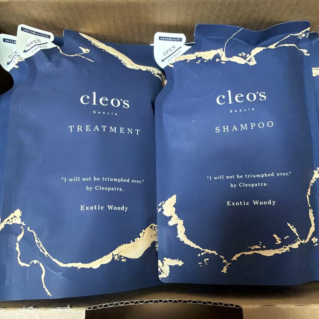 cleo's シャンプー・トリートメント 4セット バラ対応します