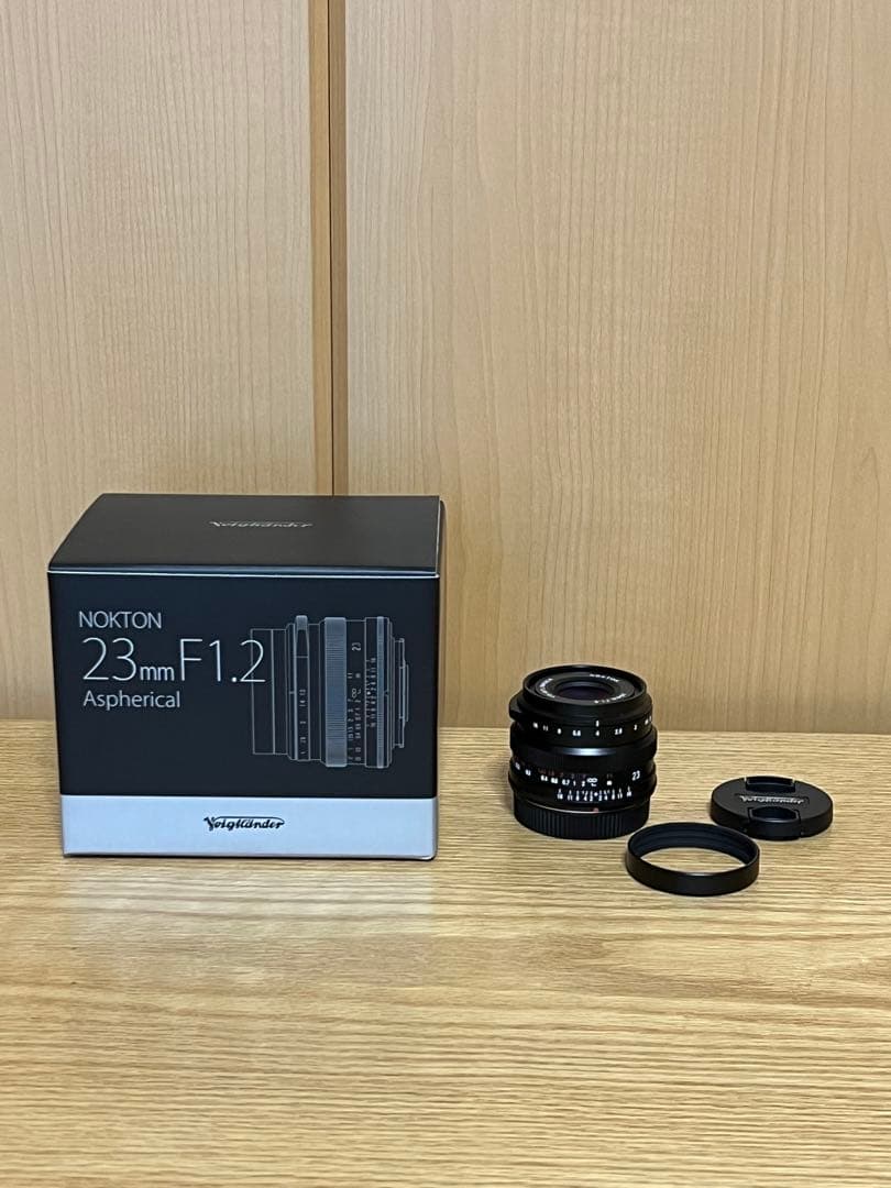 NOKTON 23mm F1.2 xマウント フォクトレンダー