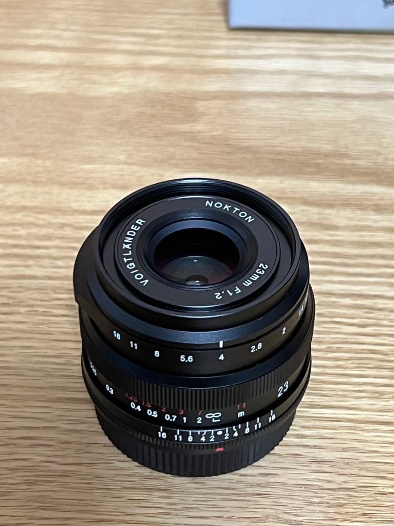 NOKTON 23mm F1.2 xマウント フォクトレンダー