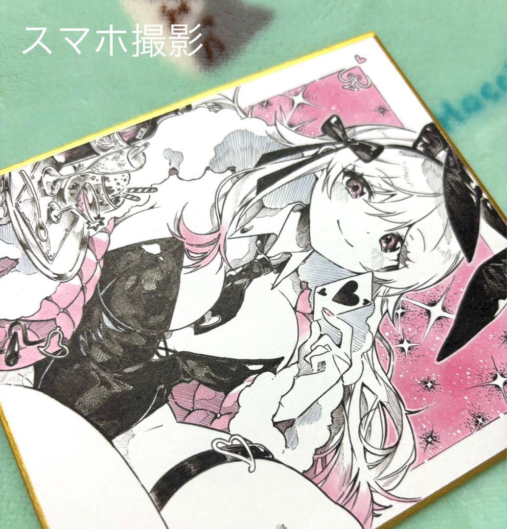 公*o様 【バニーガール】☆オリジナル手描きイラスト☆アナログイラスト☆コピック